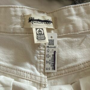 NWT Madewell The Darted Barrel Leg Jeans Size 29